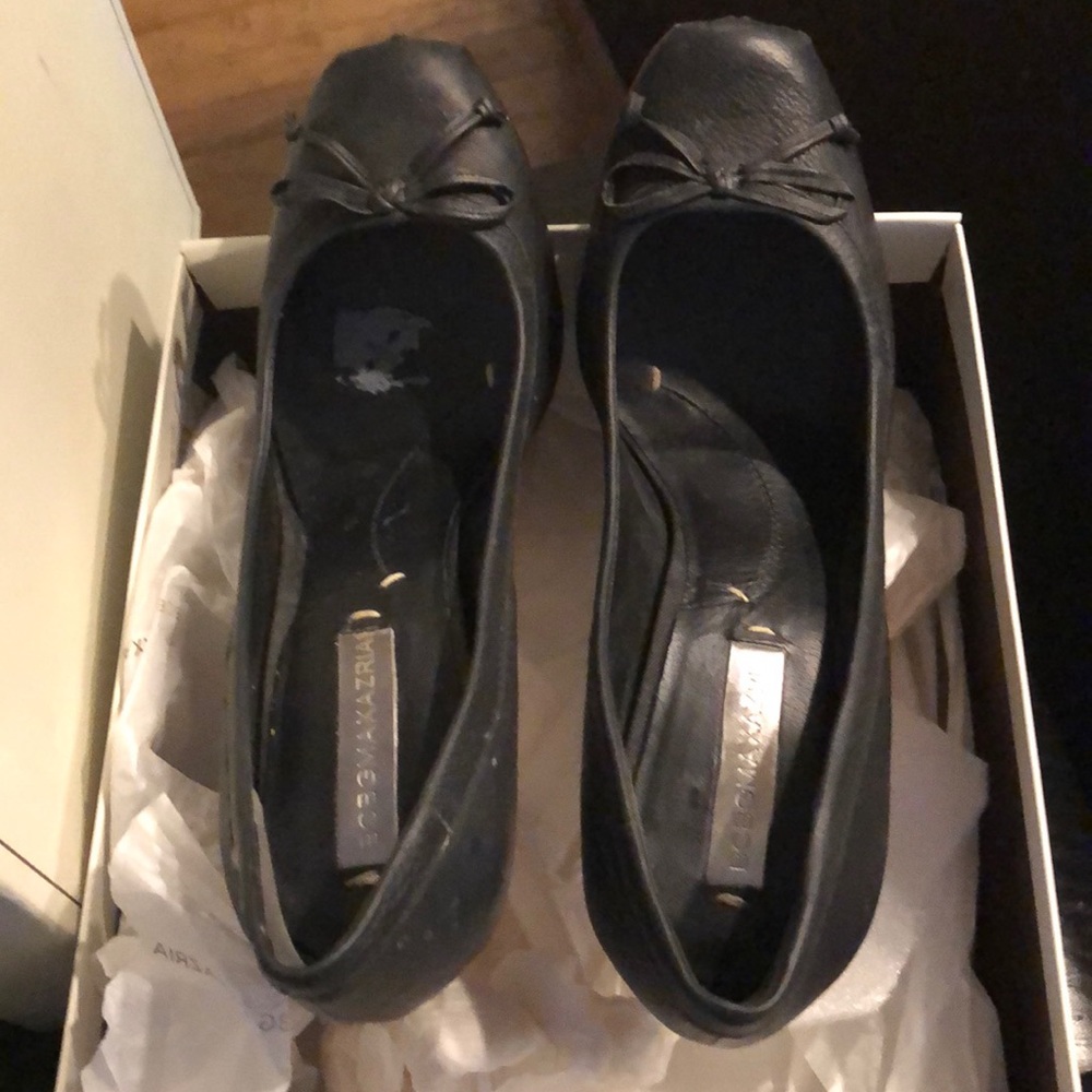 Ballet slipper heels small platform